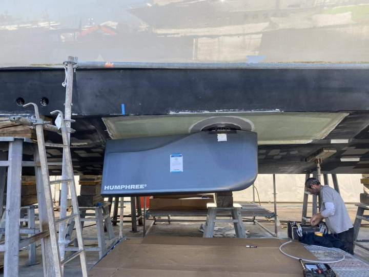 Installation stabilisateur bateau Puget-sur-Argens